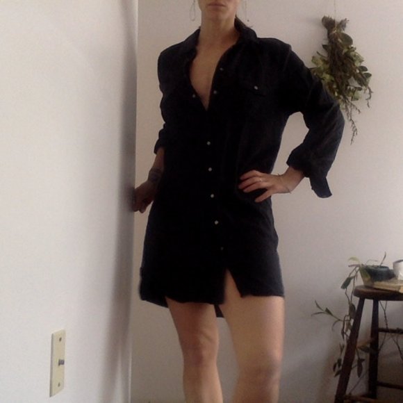 black tunic dress - Picture 4 of 4